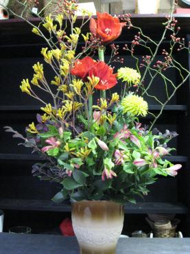 個展の装花｜「はなゆう」　（石川県小松市の花キューピット加盟店 花屋）のブログ