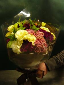 大人っぽい花束｜「はなゆう」　（石川県小松市の花キューピット加盟店 花屋）のブログ